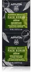 APIVITA Express Beauty Olive intenzív tisztító peeling az arcra 2 x 8 ml