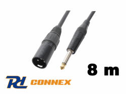 PD CONNEX CX38-8m jelkábel (6, 3 mm Jack - XLR papa)