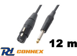 PD CONNEX CX40-12m jelkábel (6, 3 mm Jack - XLR mama)