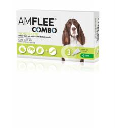 FYPRYST Amflee Combo Dog pentru utilizare impotriva infestarilor cu purici si capuse pentru caini cu greutatea intre 10 - 20 kg 3 pipete