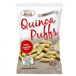 Eat Real Quinoa-kel puffs fehér cheddar 40 g