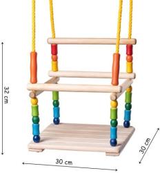 Woodyland Fa hinta magasított háttámlaval (10320)