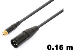 PD CONNEX CX134 Átalakító Kábel (XLR papa - RCA mama) - Monó