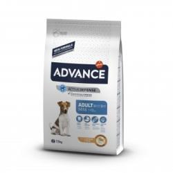 ADVANCE Dog Mini Adult , Hrana uscata pentru caini talie mica 7, 5 kg