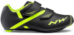 Northwave Torpedo 2 Junior - pantofi Road copii - negru-galben-fluo (80191025-04) - trisport