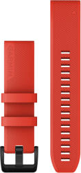 Garmin curea QuickFit 22 - silicon - rosu laser red (010-12901-02) - trisport