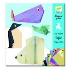DJECO Creeaza origami animale polare Djeco