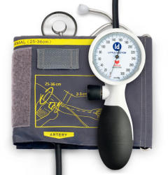 Little Doctor Tensiometru mecanic de brat Little Doctor LD 91, profesional, rezistent la socuri, stetoscop inclus - comenzi