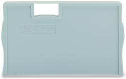Wago Separator plate; 2 mm thick; oversized; gray (2006-1293)
