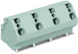 Wago PCB terminal block; 4 mm2; Pin spacing 12.5 mm; 9-pole; CAGE CLAMP®; 4, 00 mm2; gray (745-3259)