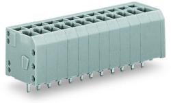 Wago PCB terminal block; 1.5 mm2; Pin spacing 3.5 mm; 2-pole; CAGE CLAMP®; 1, 50 mm2; gray (739-302)