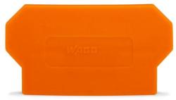 Wago Separator plate; 2 mm thick; oversized; orange (284-327)
