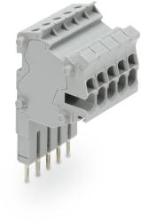 Wago Modular TOPJOB®S connector; modular; for jumper contact slot; 5-pole; 1, 50 mm2; gray (2001-555)