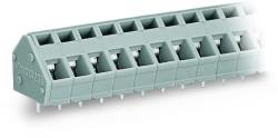 Wago PCB terminal block; 2.5 mm2; Pin spacing 5/5.08 mm; 6-pole; CAGE CLAMP®; commoning option; 2, 50 mm2; gray (236-106)