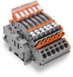 Wago Compact terminal block; for current transformer circuit; 6, 00 mm2; multicoloured (2007-8875)