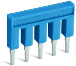 Wago Push-in type jumper bar; insulated; 7-way; Nominal current 25 A; blue (2002-407/000-006)