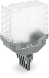 Wago Empty component plug housing; 10-pole; transparent housing; with fiber optics (2042-351)