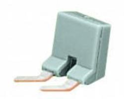 Wago Comb-style jumper bar; insulated; 2-way; reduces conductor size to 1.5 mm; gray (261-402)