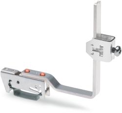 Wago Busbar carrier; for busbars Cu 10 mm x 3 mm; flexible; for DIN 35 rail; gray (790-352/790-398)