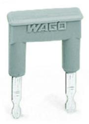 Wago Alternate comb-style jumper bar; insulated; 2-way; IN = IN terminal block; gray (281-492)