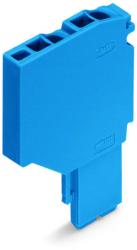 Wago Start module for 2-conductor female connector; with integrated end plate; 1.5 mm2; 1-pole; 1, 50 mm2; blue (2020-264)