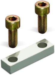 Wago Jumper bar with screws; 2-way; for high-current terminal blocks with 2 stud bolts M8 (400-405/405-774)