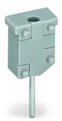 Wago Test plug module; without locking device; modular; for 2-conductor terminal blocks; gray (249-137)