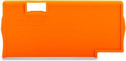 Wago Separator plate; 2 mm thick; oversized; orange (2006-1394)