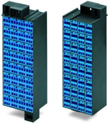 Wago Matrix patchboard; 32-pole; Marking 33-64; suitable for Ex i applications; Color of modules: blue; Module marking, side 1 and 2 vertical; 1, 50 mm2; dark gray (726-142)