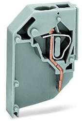 Wago Transformer terminal block; 1-pole; CAGE CLAMP® connection for conductors; 4, 00 mm2; green-yellow (711-126)