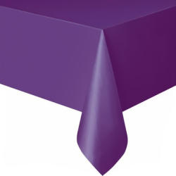 Party Center Fata de masa violet din plastic - 137x274 cm, amscan 77015-25, 1 buc (PC_A77015.25)