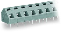 Wago PCB terminal block; 2.5 mm2; Pin spacing 7.5/7.62 mm; 5-pole; CAGE CLAMP®; commoning option; 2, 50 mm2; gray (236-505)