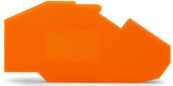 Wago End and intermediate plate; 1.5 mm thick; orange (783-317)
