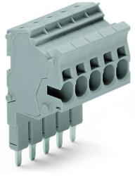 Wago Modular TOPJOB®S connector; modular; for jumper contact slot; 2-pole; 4, 00 mm2; gray (2004-552)