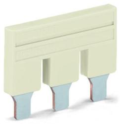 Wago Push-in type jumper bar; insulated; 2-way; Nominal current 57 A; light gray (2010-402)