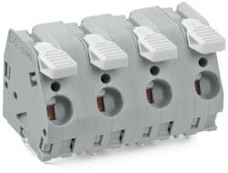 Wago PCB terminal block; lever; 6 mm2; Pin spacing 12.5 mm; 11-pole; CAGE CLAMP®; 6, 00 mm2; gray (2706-311)
