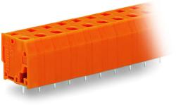 Wago PCB terminal block; 2.5 mm2; Pin spacing 7.62 mm; 5-pole; CAGE CLAMP®; 2, 50 mm2; orange (739-235)