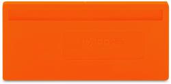 Wago Separator plate; 2 mm thick; oversized; orange (280-311)