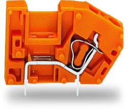 Wago Stackable PCB terminal block; with commoning option; 2.5 mm2; Pin spacing 5.08 mm; 1-pole; CAGE CLAMP®; 2, 50 mm2; orange (742-126)