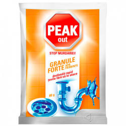 Peak Out Granule desfundat tevi, apa fierbinte, 80 g