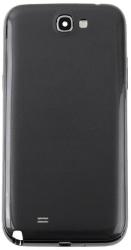 tel-szalk-022772 Samsung Galaxy Note 2 GT-N7100 fekete Középső keret, hátlap (tel-szalk-022772)