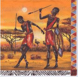 Szalvéta Afrikai őslakosok (ro_SZ0015-006101)