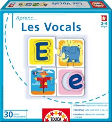 Educa Joc educativ Învățăm Alfabetul Educa 30 piese - Lucruri și litere de la 4-5 ani (EDU14236) Joc de societate