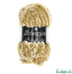 Scheepjes Furry Tales - 972 Wood Cutter - barna bundás fonal