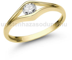  E302SB23 - GYÉMÁNT: 0.23 CT (=3.9mm Ø) Eljegyzési Gyűrű (E302SB23)