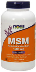 NOW NOW Msm Methylsulfonylmethane 1500mg 200 tabletta