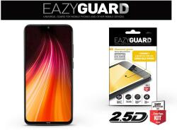 EazyGuard Xiaomi Redmi Note 8T telefonhoz gyémántüveg képernyővédő fólia - Diamond Glass 2.5D Fullcover - fekete (LA-1578)