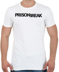 printfashion Szökés - Férfi póló - Fehér (2530793)