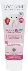 Pasta de dinti gel cu capsuni bio pentru copii 50g Logodent