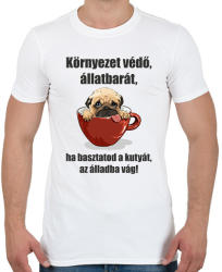 printfashion allatbarat-001 - Férfi póló - Fehér (2547788)
